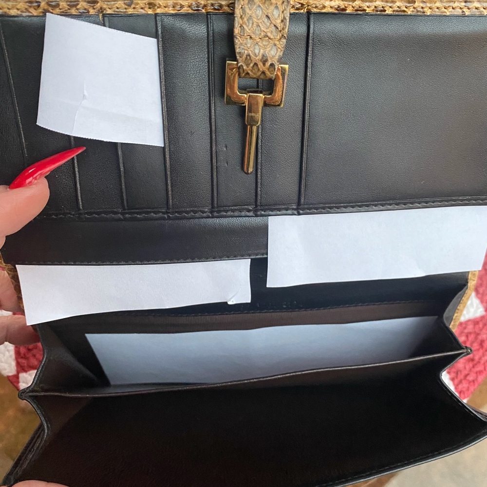GUCCI PYTHON WALLET - image 6